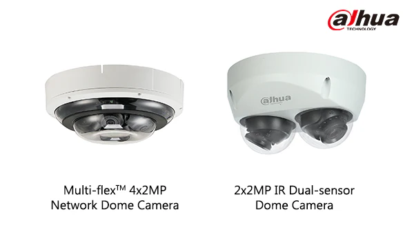 Multi-sensor CCTV camera type for wide area coverage in Dubai