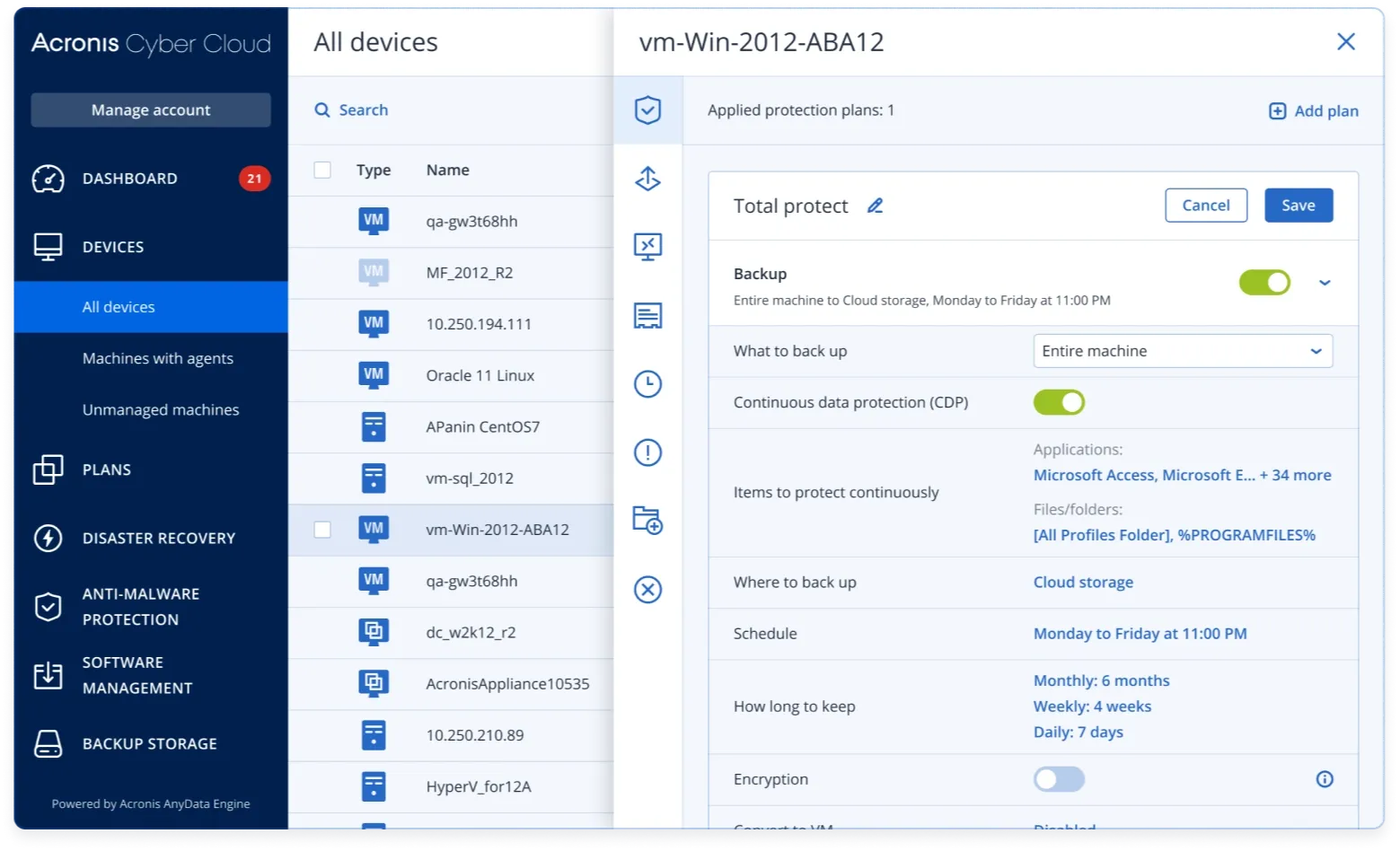 A technician confirming a disaster recovery runbook and plan